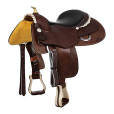Pool's rawhide finish 9002 sedlo