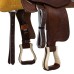 Pool's rawhide finish 9002 sedlo Pool's rawhide finish 9002 sedlo