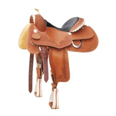 Pool's rawhide finish 9002 sedlo