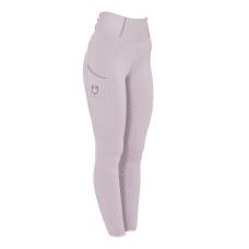 EQUESTRO® ženske jahalne pajkice Slim Fit SU26 - HUSHED VIOLET