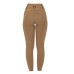 EQUESTRO® ženske jahalne pajkice Slim Fit SU26 - tobacco brown