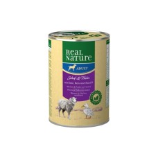 REAL NATURE pasja hrana z ovco in račko, 400g