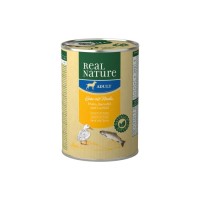 REAL NATURE pasja hrana z postrvjo piščancem in krompirjem, 400g REAL NATURE pasja hrana z postrvjo piščancem in krompirjem, 400g