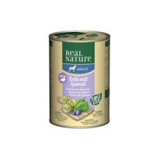 REAL NATURE pasja hrana SUPER FOOD z raco in špinačo, 400g REAL NATURE pasja hrana SUPER FOOD z raco in špinačo, 400g