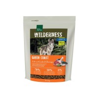 REAL NATURE WILDERNESS GREEN COAST ADULT MINI, raca z lososom in kozicami, 1kg REAL NATURE WILDERNESS GREEN COAST ADULT MINI, raca z lososom in kozicami, 1kg