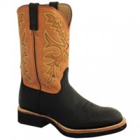Western škornji TWISTED X Men´s Horseman, orange round toe