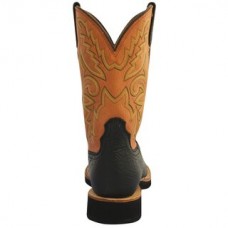 Western škornji TWISTED X Men´s Horseman, orange round toe