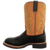 Western škornji TWISTED X Men´s Horseman, orange round toe